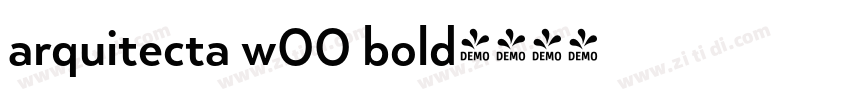 arquitecta w00 bold字体转换 arquitecta w00 bold字体转换